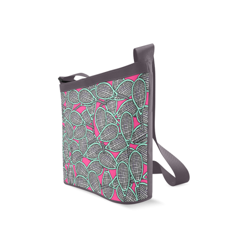 Pink Mint Tennis Bag Crossbody Bags (Model 1613)