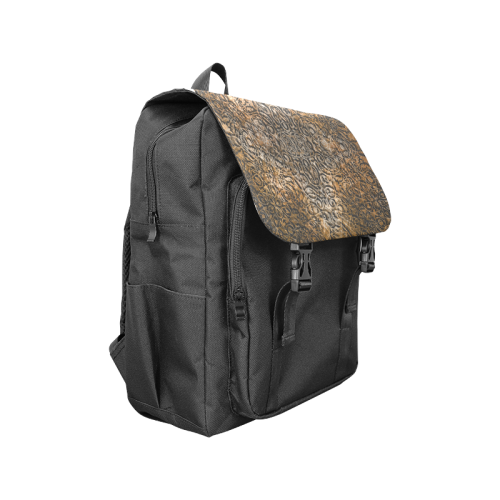 brown Casual Shoulders Backpack (Model 1623)