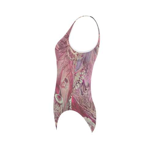 sealife meduses Vest One Piece Swimsuit (Model S04)