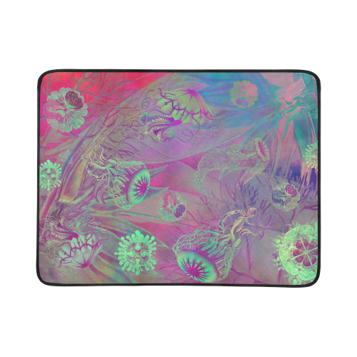 sealife meduses Beach Mat 78"x 60"