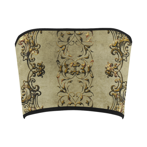 Beautiful decorative vintage design Bandeau Top