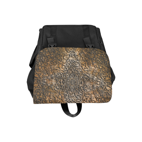 brown Casual Shoulders Backpack (Model 1623)