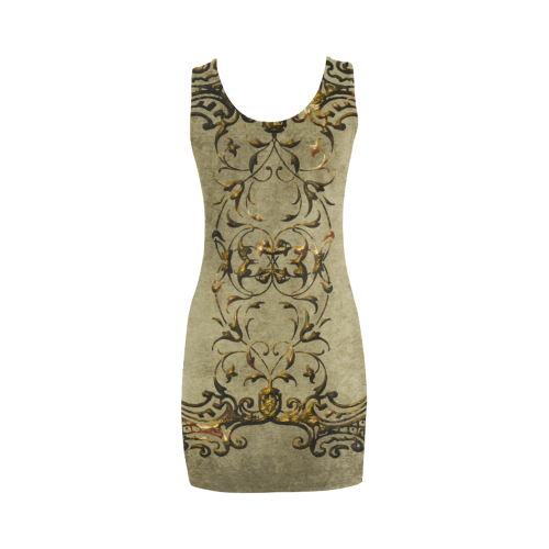 Beautiful decorative vintage design Medea Vest Dress (Model D06)