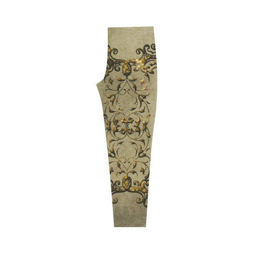 Beautiful decorative vintage design Capri Legging (Model L02)
