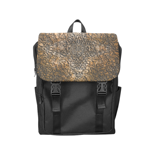 brown Casual Shoulders Backpack (Model 1623)