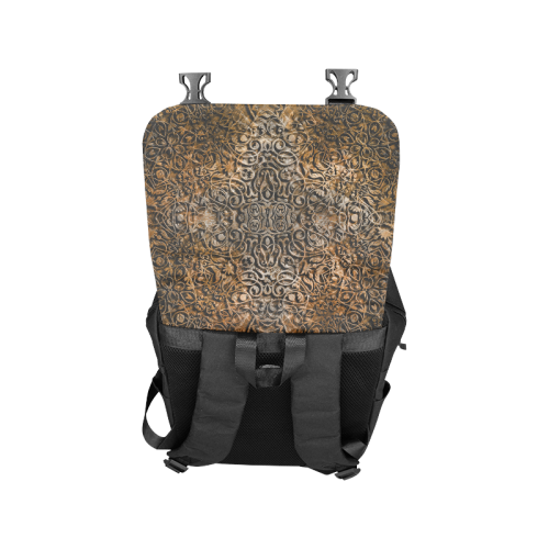 brown Casual Shoulders Backpack (Model 1623)