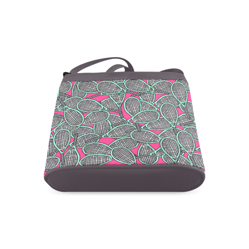 Pink Mint Tennis Bag Crossbody Bags (Model 1613)