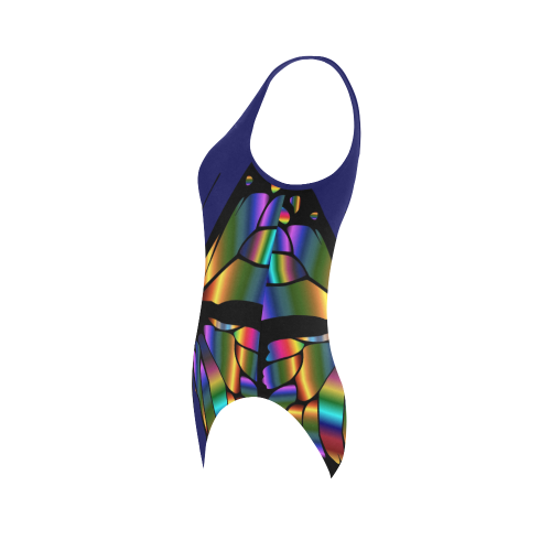 Butterfly Vest One Piece Swimsuit (Model S04)
