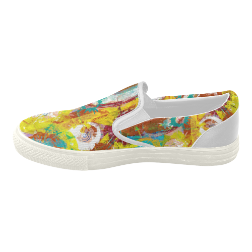 Big Bang Women's Slip-on Canvas Shoes (Model 019)