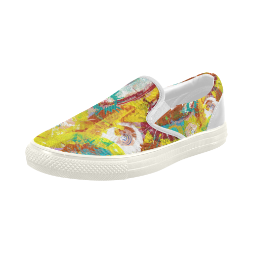 Big Bang Women's Slip-on Canvas Shoes (Model 019)