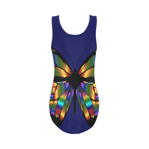 Butterfly Vest One Piece Swimsuit (Model S04)