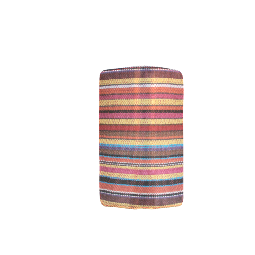 Traditional WOVEN STRIPES FABRIC - colored Women's Clutch Wallet (Model 1637)
