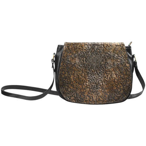 brown Classic Saddle Bag/Large (Model 1648)