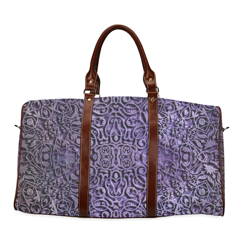 blue Waterproof Travel Bag/Large (Model 1639)