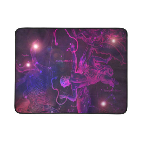 stars andromeda Beach Mat 78"x 60"