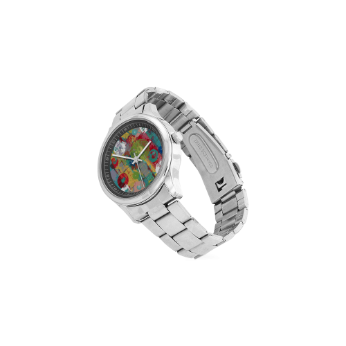 Atomic Orbital Men's Stainless Steel Watch(Model 104)