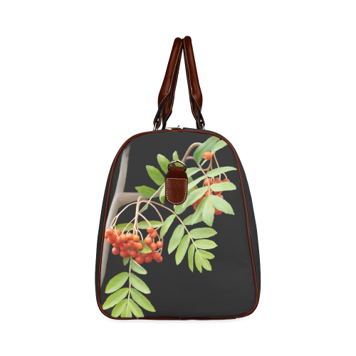 Rowan tree watercolor Waterproof Travel Bag/Small (Model 1639)