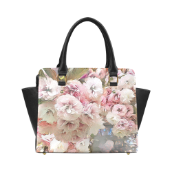 Pink Cherry Blossoms Classic Shoulder Handbag (Model 1653)