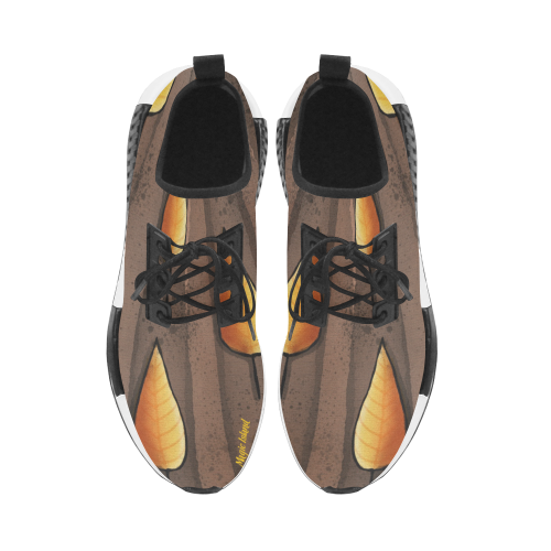 Golden Leaves. Inspired by the Magic Island of Gotland. Men’s Draco Running Shoes (Model 025)