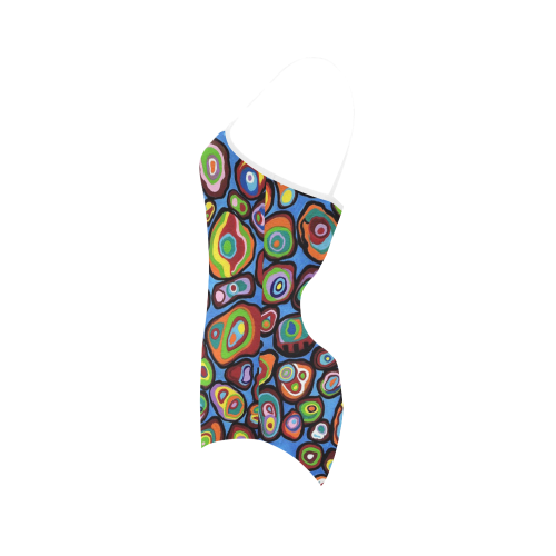 Cosmic Debris Strap Swimsuit ( Model S05)