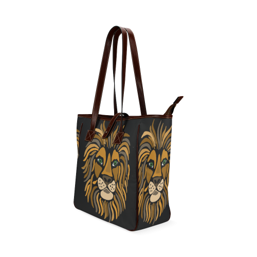 Awesome Lion Abstract Art Classic Tote Bag (Model 1644)