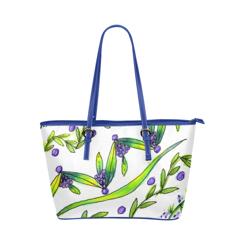 Dancing Green, Purple Vines, Grapes Zendoodle