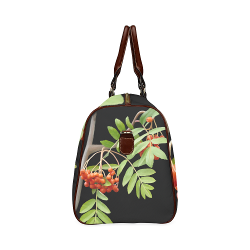 Rowan tree watercolor Waterproof Travel Bag/Small (Model 1639)