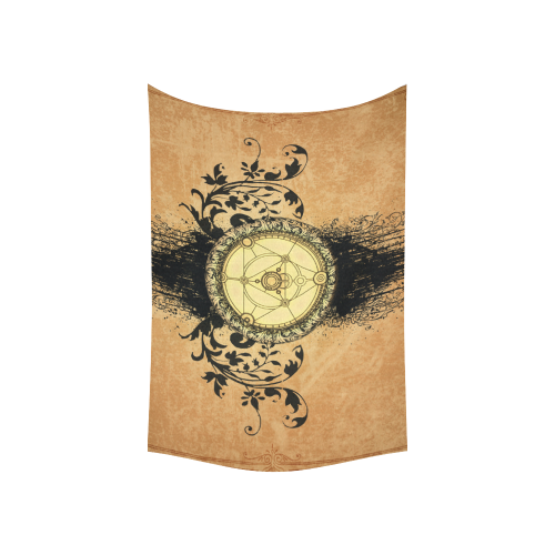 Mystical amulet Cotton Linen Wall Tapestry 60"x 40"