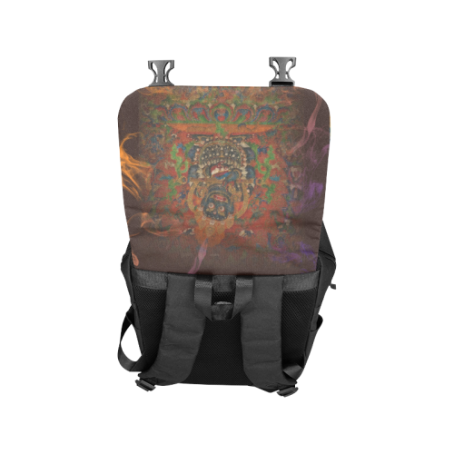 Tibetan Buddhism Mahakala Casual Shoulders Backpack (Model 1623)