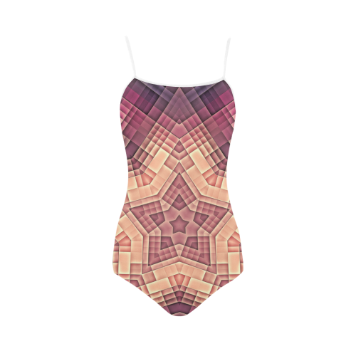 tetris 4 Strap Swimsuit ( Model S05)