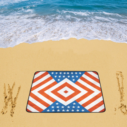 America Beach Mat 78"x 60"