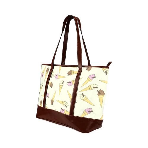 Neapolitan Ice Cream Tote Handbag (Model 1642)