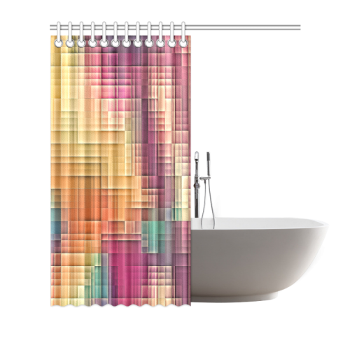 tetris 3 Shower Curtain 72"x72"