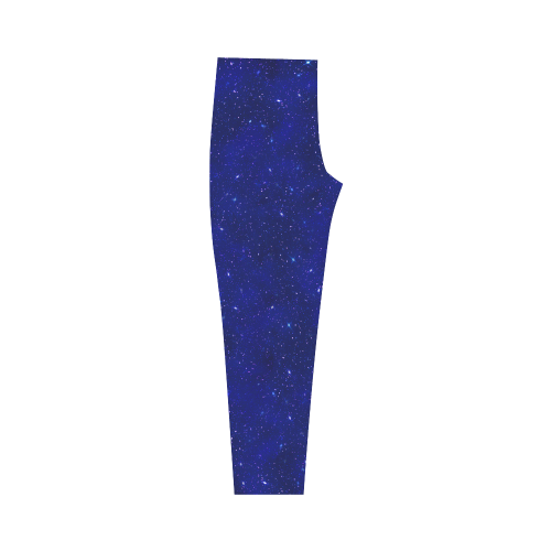 Sparkling Red and Blue Capri Legging (Model L02)