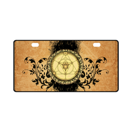 Mystical amulet License Plate