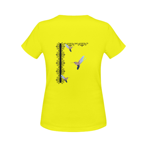 Fantasy Hummingbirds Women's Classic T-Shirt (Model T17）