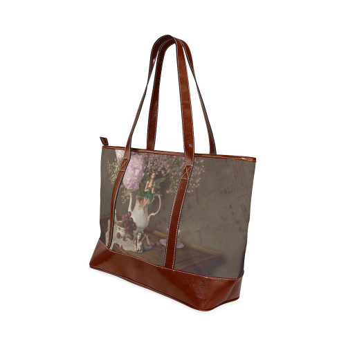 A Fairy Dreaming In Pastel Tote Handbag (Model 1642)