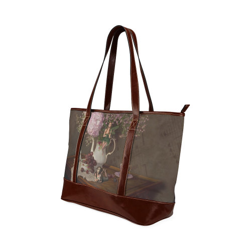 A Fairy Dreaming In Pastel Tote Handbag (Model 1642)