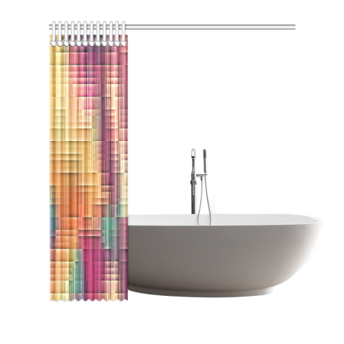 tetris 3 Shower Curtain 72"x72"