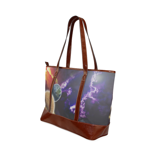 Strange Galaxy Tote Handbag (Model 1642)