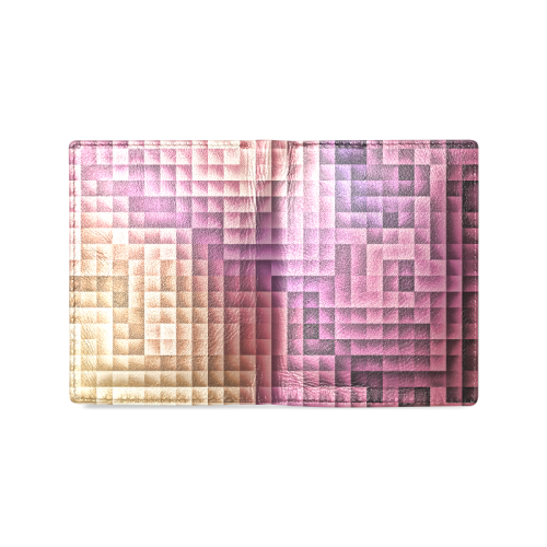 tetris 2 Men's Leather Wallet (Model 1612)