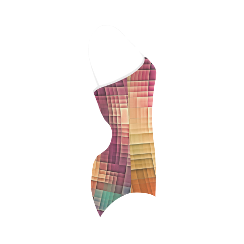 tetris 3 Strap Swimsuit ( Model S05)