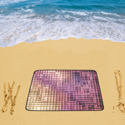 tetris 2 Beach Mat 78"x 60"