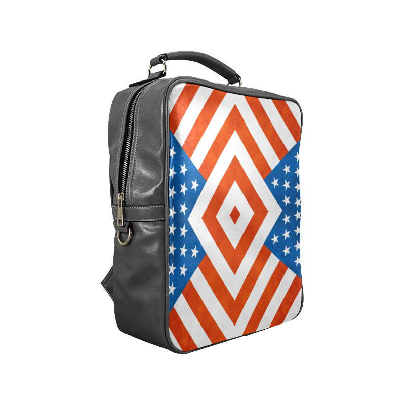 mens square backpack
