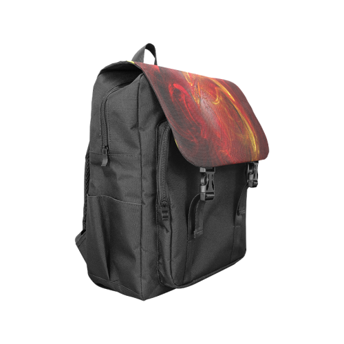 Red Firebird Phoenix Casual Shoulders Backpack (Model 1623)