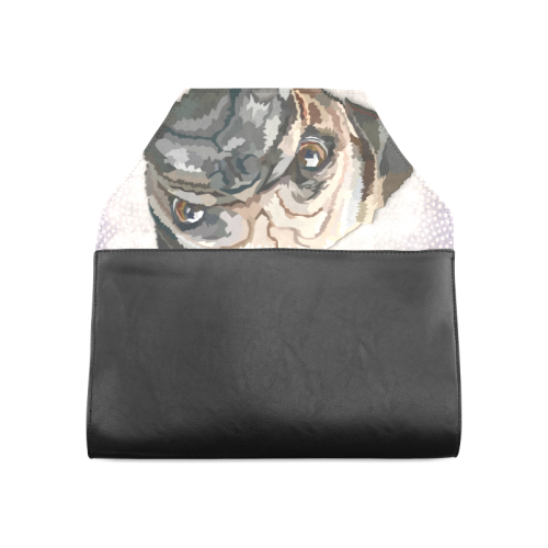 pug love Clutch Bag (Model 1630)