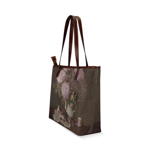 A Fairy Dreaming In Pastel Shoulder Tote Bag (Model 1646)