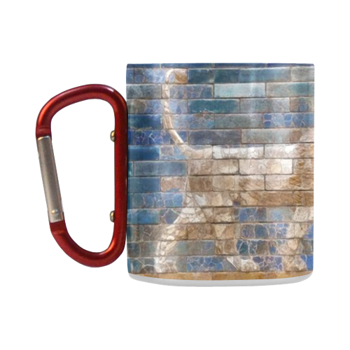 Two Lions And Daisis Mosaic Classic Insulated Mug(10.3OZ)