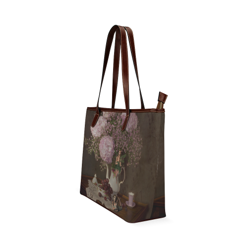 A Fairy Dreaming In Pastel Shoulder Tote Bag (Model 1646)