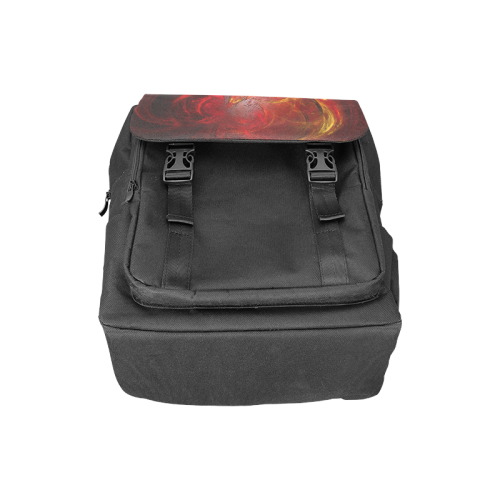 Red Firebird Phoenix Casual Shoulders Backpack (Model 1623)